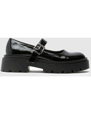 schuh Laken Mary Jane Flats - Black
