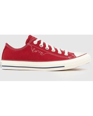 Converse Chucks - Red