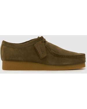 Clarks Wallabee Evo Shoes - Brown