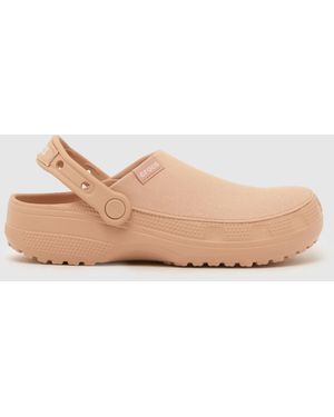 Crocs™ Classic Crafted Clog Sandals - Natural