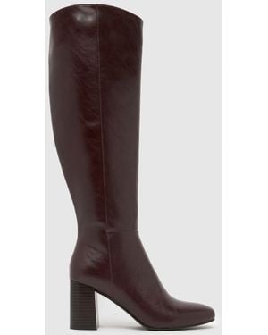 schuh Devlin Knee High Boots - Brown