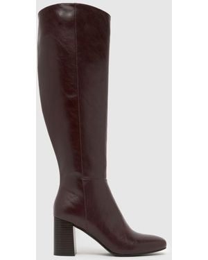 schuh Devlin Knee High Boots - Brown
