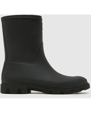 HUNTER Downpour Short Boots - Black