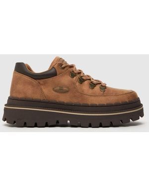 Skechers Jammers Say Goodbye Trainers In - Brown