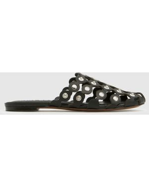 Bibi Lou Alexa Mule Sandals - Black