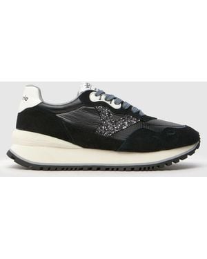 Victoria Aire Trainers In - Black