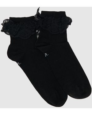 Dr. Martens Dr Martens Frill Socks - Black