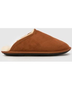 schuh Seth Closed Toe Slippers - Brown