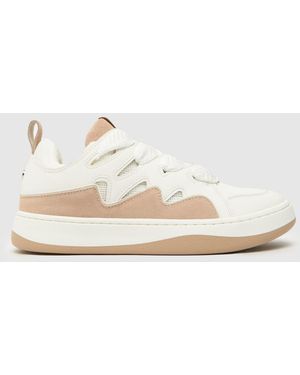 Steve Madden Roaring Skater Trainers - Natural