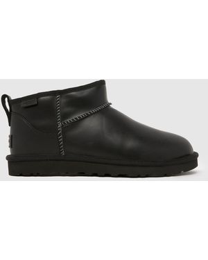 UGG Classic Ultra Mini Regenerate Boots - Black