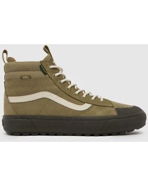 Vans Mte Sk8-hi Waterproof Trainers In - Green