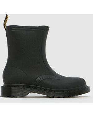Dr. Martens 1460 Rain Pull On Boots - Black
