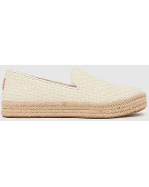 TOMS Carolina Espadrille Flats - Natural