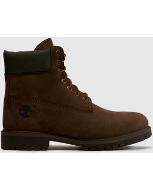 Timberland Heritage 6 Inch Boots - Brown