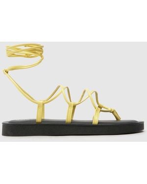 schuh Turner Gladiator Flats - Metallic