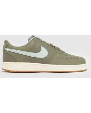 Nike Court Vision Trainers - Green