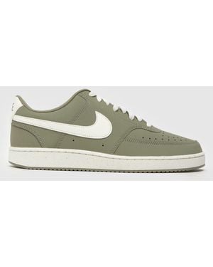 Nike Court Vision Trainers - Green