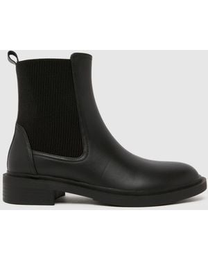 schuh Astrid Leather Chelsea Boots - Black