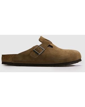 Birkenstock Boston Clog Sandals - Brown