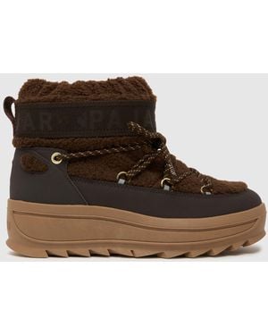 Pajar Galaxy Mini Sherpa Snow Boots - Brown