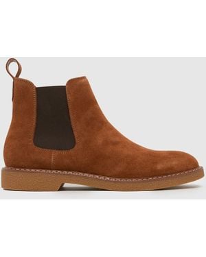 schuh Dawn Suede Chelsea Boots - Brown