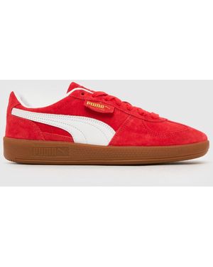 PUMA Palermo Trainers - Red