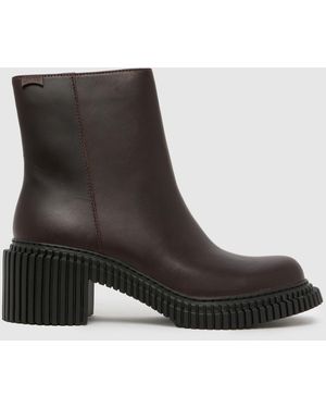 Camper Pix London Heeled Boots - Black