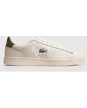 Lacoste Carnaby Set Trainers - Natural