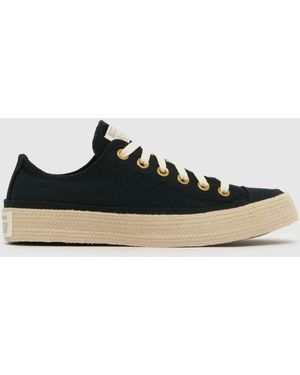 Converse All Star Ox Espadrille Trainers - Black