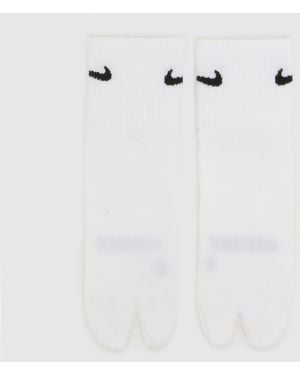 Nike Split Toe Ankle Socks - White