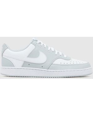 Nike Court Vision Trainers - White