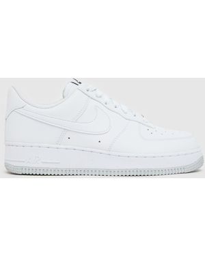 Nike Air Force 1 Trainers - White