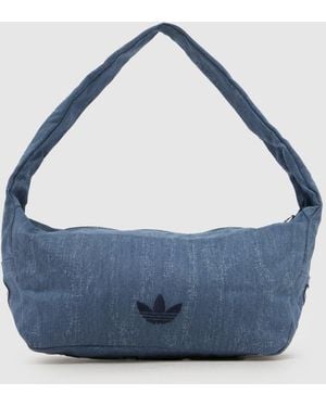 adidas Denim Shoulder Bag - Blue