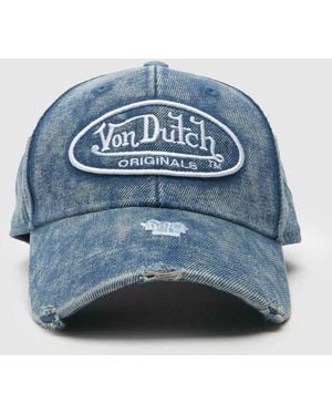 Von Dutch Denim Denver Cap - Blue