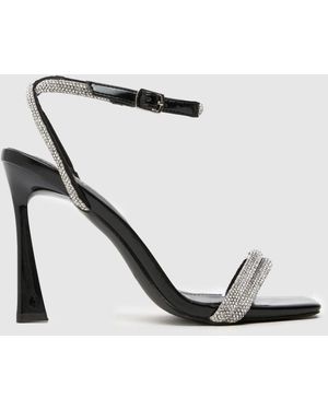 SIMMI Wallow Bling High Heels - White