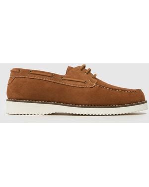schuh Rick Boat Shoes - Brown
