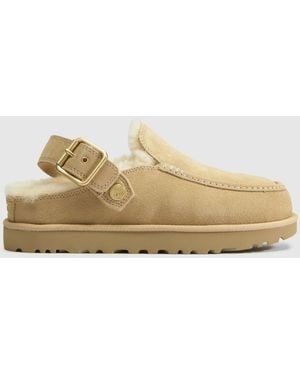 UGG Goldenstar Evelina Clog Sandals - Natural