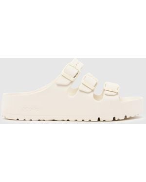 Birkenstock Florida Platform Sandals - Natural
