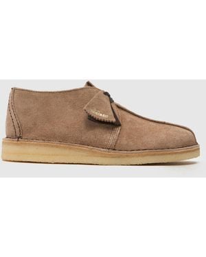 Clarks Desert Trek Shoes - Brown