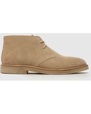 schuh Dace Suede Chukka Boots - Natural