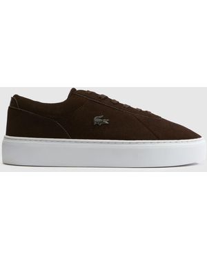 Lacoste Court Set Trainers - Brown