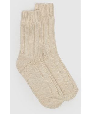 Birkenstock Cotton Twist Sock - Natural