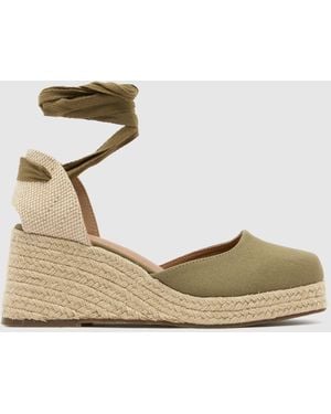 schuh Veronica Espadrille High Heels - Metallic