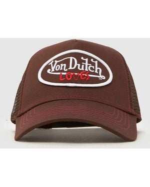 Von Dutch Trucker Cap - Brown
