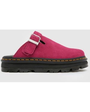 Dr. Martens Zebzag Mule Sandals - Pink