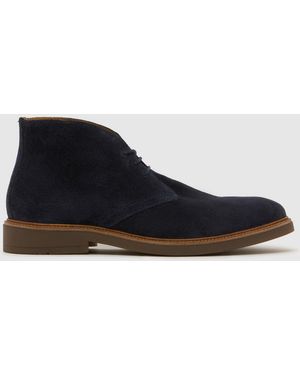 schuh Galvin Suede Chukka Boots - Blue