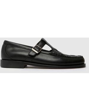 G.H. Bass & Co. Weejuns Heritage Fisherman Shoes - Black