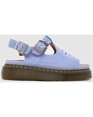 Dr. Martens Dunnet Flower Sandals - Blue