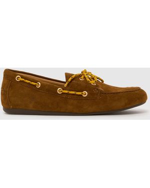 Bibi Lou Tana Boat Flats - Brown