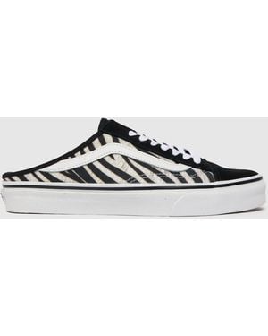 Vans Ua Style 23 Mule Trainers - Black